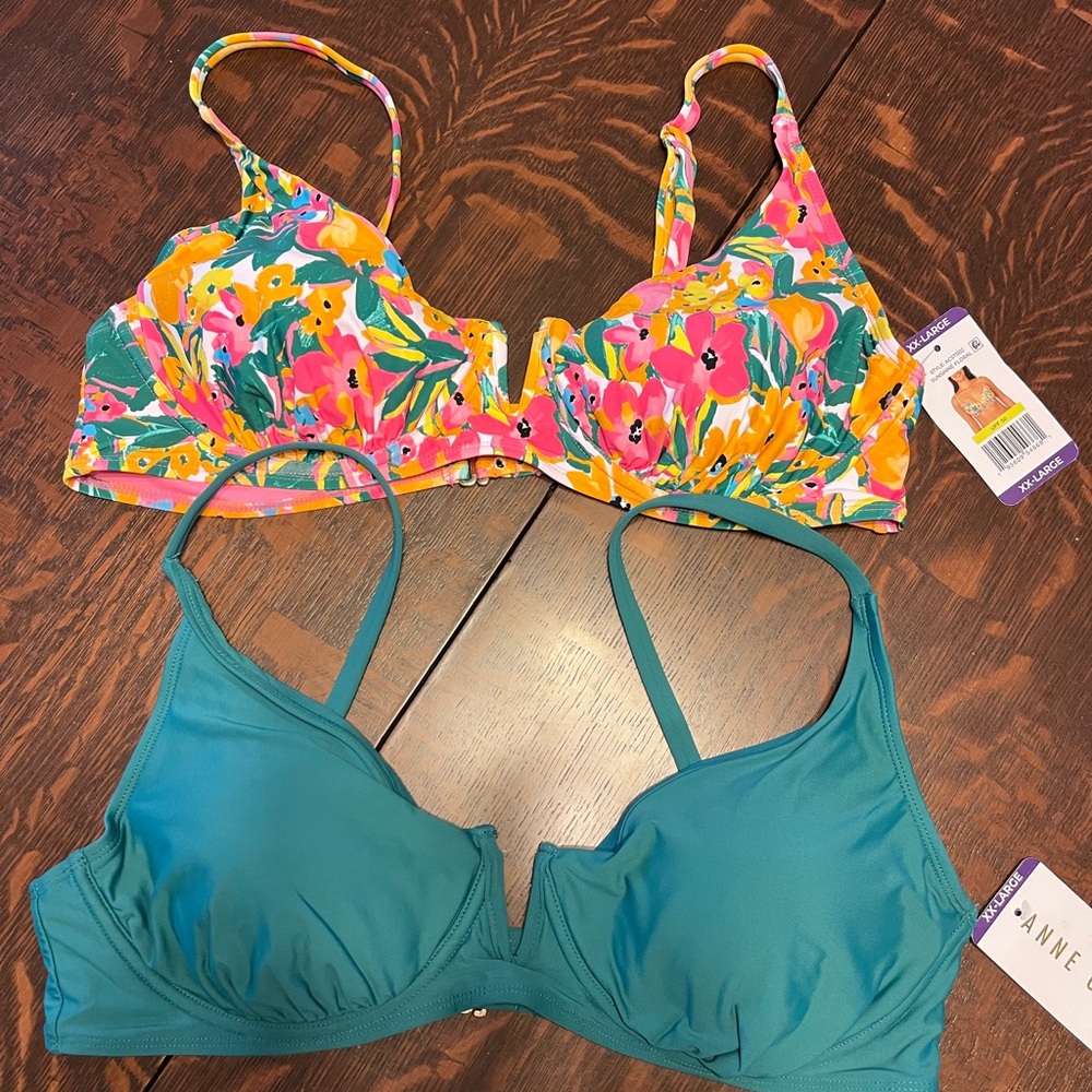 (2) Brand new bikini tops